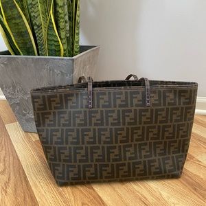 Vintage Fendi zucca tote